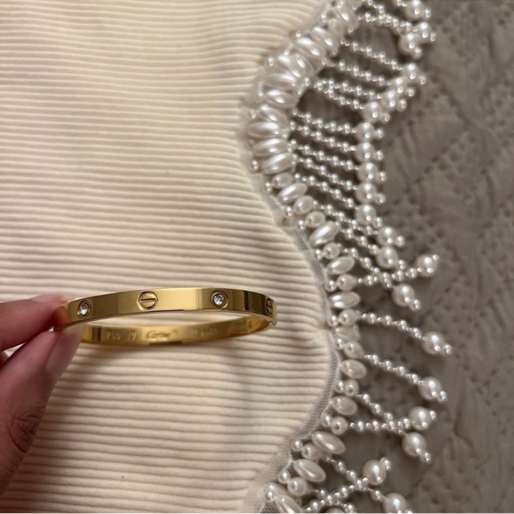 Love bangle (w engraving) & love ring (engraved)